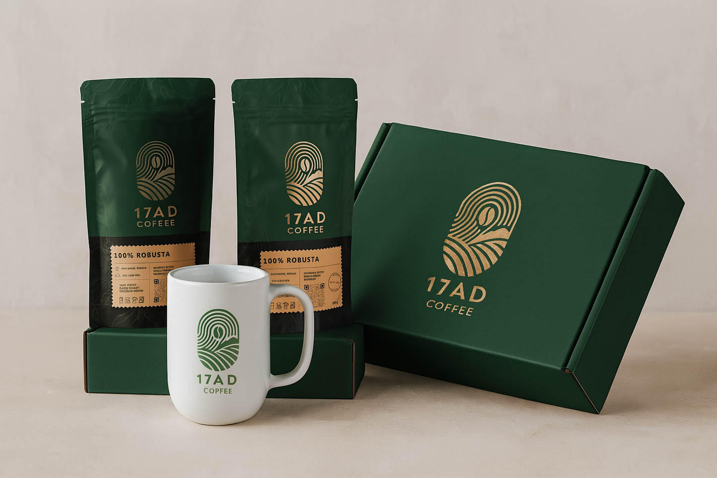 17AD Signature Giftbox – Pure Coffee & Eco Mug